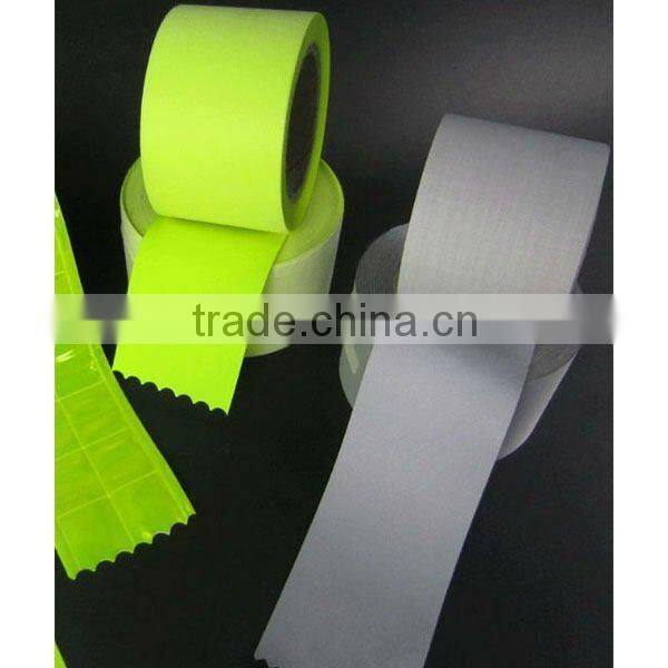 Flame retardant silver reflective fabric BA8001, EN471,flame retardant reflective tape clothing