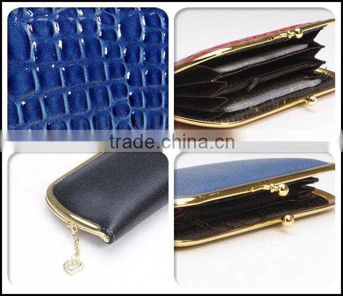 Boutique Casual Womens Designer Purses PU leather Money Clip