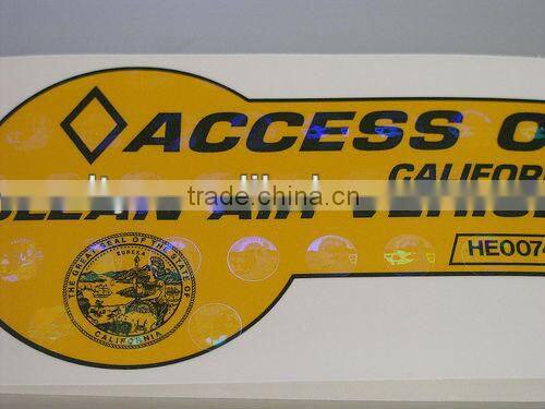 magnetic large custom car sticker (M-B42)