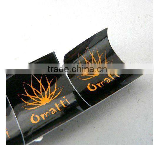 wheels logo clear sticker (M-A11)