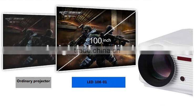 Low Price 2000 Lumen 1080P No Noise Cooling System Home Theater Led Projector