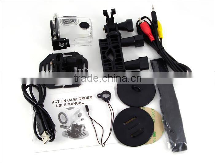 Hot selling 1.3MP sensor HD 720P waterproof sports action camera DV-108SA