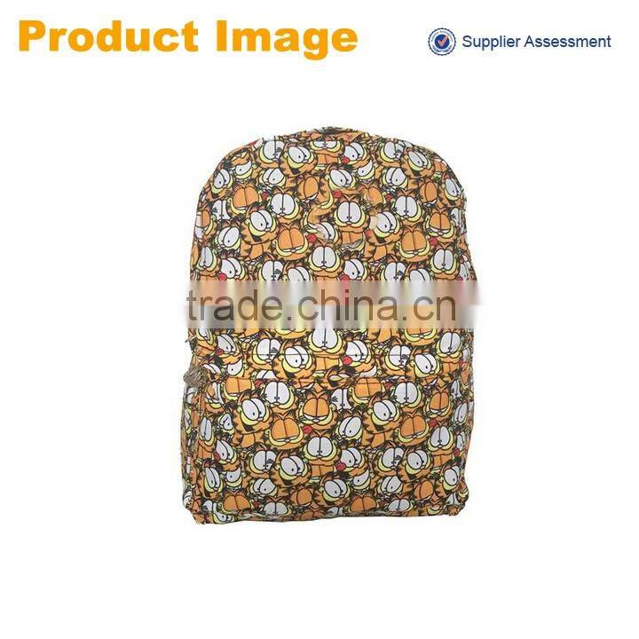 sannovo Hong Kong fair cute cartoon Garfield kids school bag set