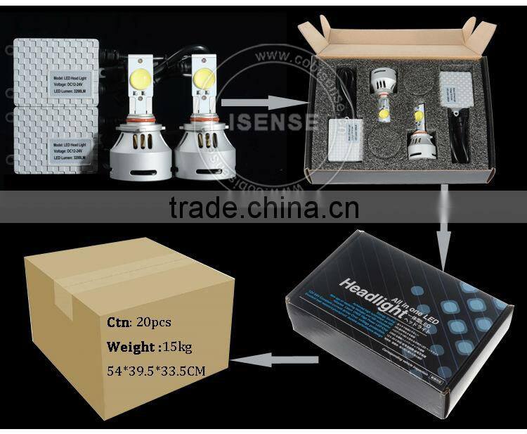 High Power 6400lm 12V LED Headlight H/L Beam 50W LED Car Bulb H4 for Acuras RL