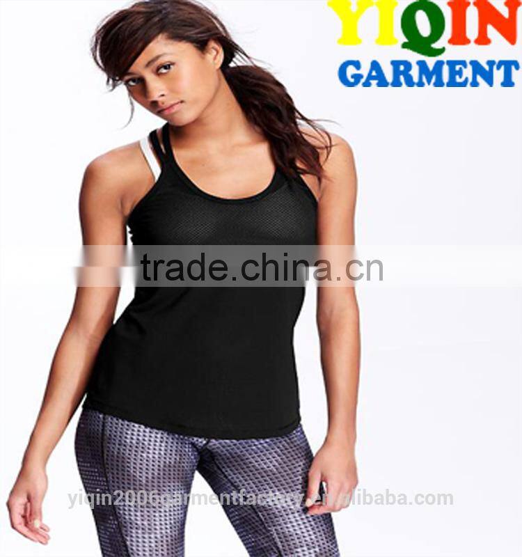 GYM Women's Mesh Halter Tanks