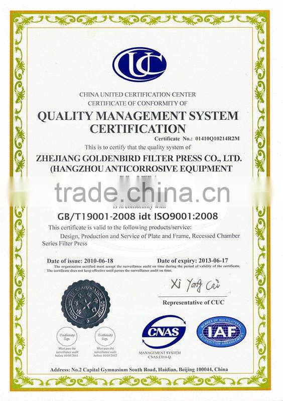 recessed filter plate