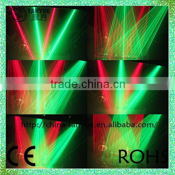 DMX512 factory price four head laser light laser decoration