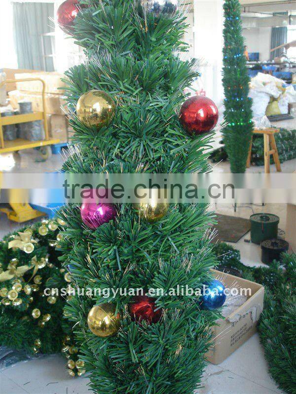fiber optic Christmas tree