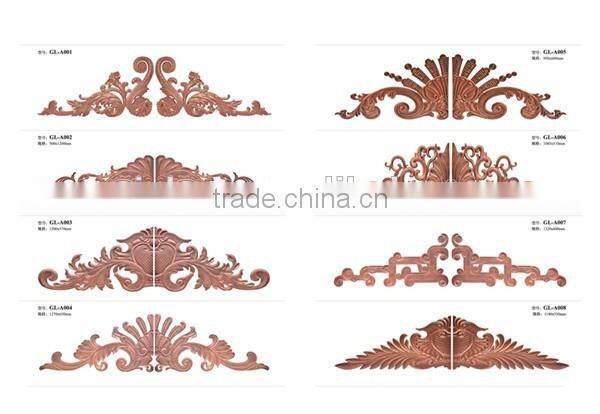 Aluminum adorned accessories for house fence and doors GL-H002