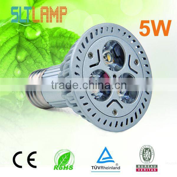 2013 hot-sale par30 90-264V/AC led spotlight lighting 5W 7w