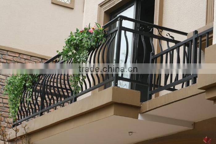 OEM&ODM Welcomed modern wrought iron balcony railings european designs