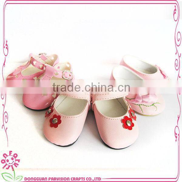 Sampling Doll shoes for 18 inch Vinyl doll shoes in stock
