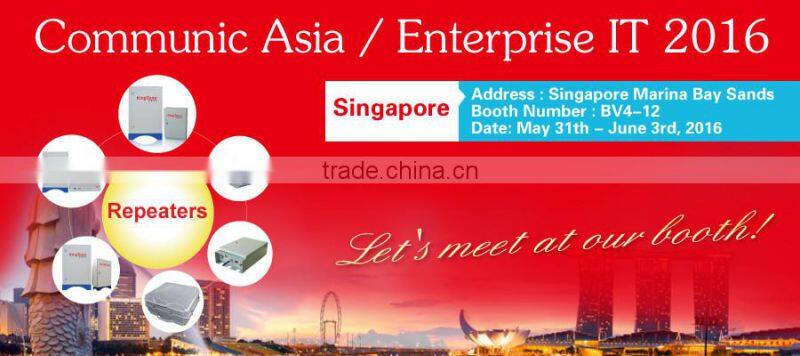 Kingtone band selective repeater 850 1900MHz 10km woreless repeater booster GSM PCS dual band cell phone signal booster 850/1900