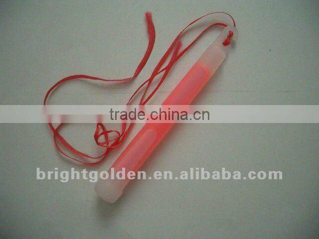 Colorful 6 inches glow in the dark stick china factory