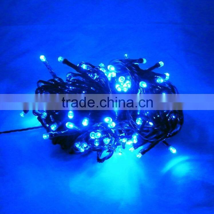 Solar 100leds flash lamp outdoor courtyard Colorful holiday decorations hanging tree solar outdoor led string Light