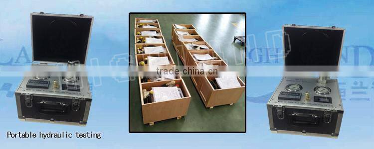 China hydraulic pressure tester and flow meter for hydraulic repair factory