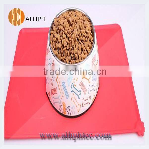 bone shaped dog bowl stainless steel dog bowl