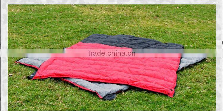 Wholesale or Retail The Envelope Double Down Sleeping Bag Winter Thick Warm Sleeping Bags Adult Spring and Autum Sleeping Bags