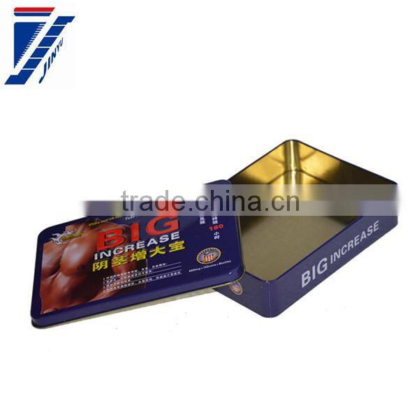 wholesale shipping boxes sample FREE small tin box health tin can