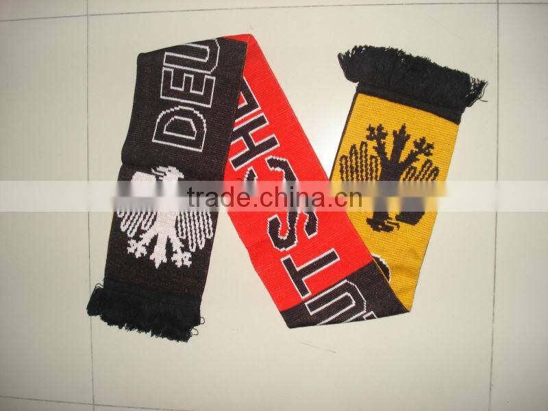 unique custom design subliamtion scarf fans scarf sport scarf