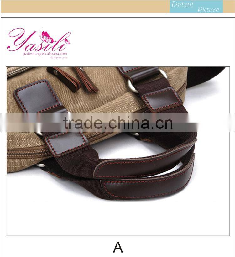 fashion man canvas tote handbags laptop canvas bag