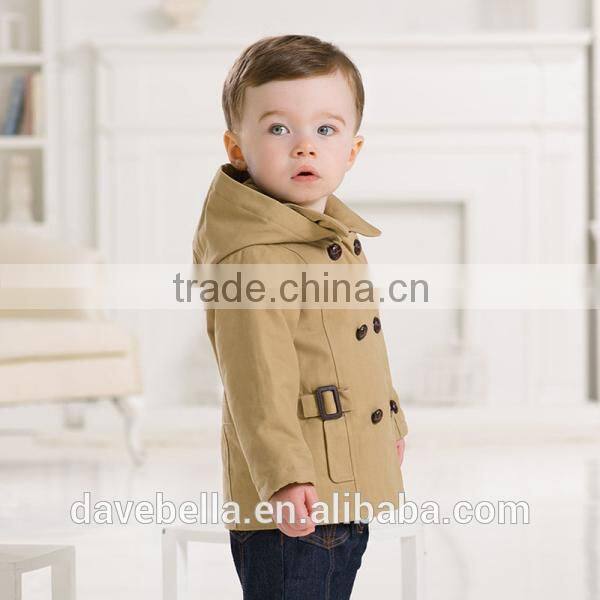 DB983 dave bella 2014 winter infant coat baby wadded jacket padded jacket outwear winter coat jacket boy winter coat