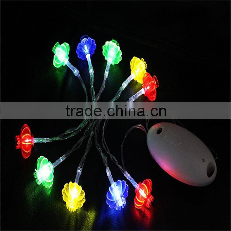 colorful Chinese lantern led in LED flashlights LED battery sting light for Christmas lights
