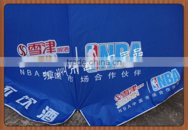 XJNBA-48UV brand promotional outdoor event umbrella