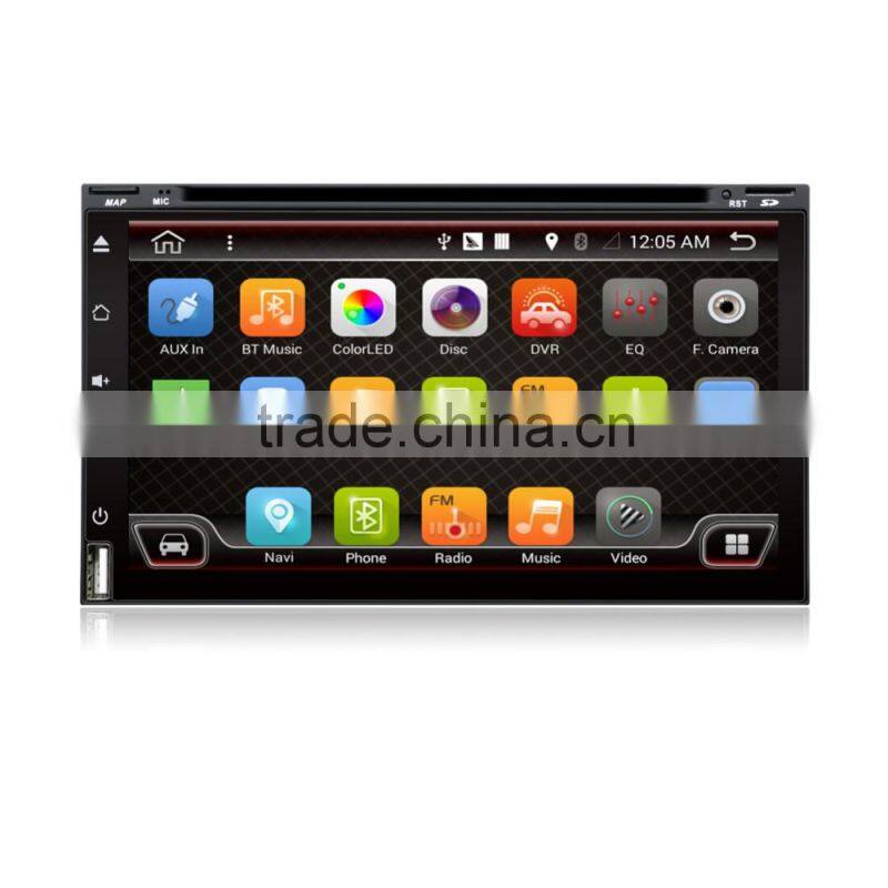 2016 universal and hot selling 2 din android gps