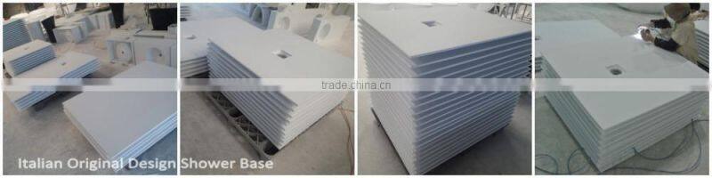 Kingkonree solid surface oval shower tray