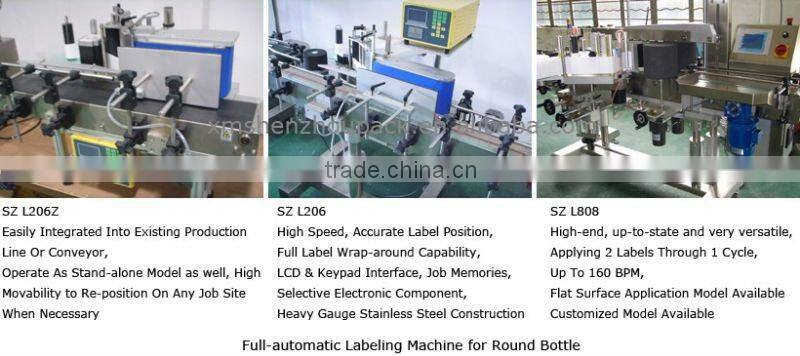 Semiautomatic Labeling Machine for Pressure Sensitive Adhesive Sticker