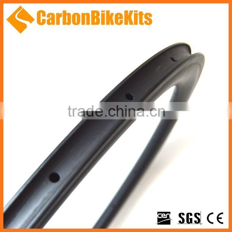 WR50C 25mm Wide 50mm Road Bicycle Clincher Chinese Carbon rims CarbonBikeKits