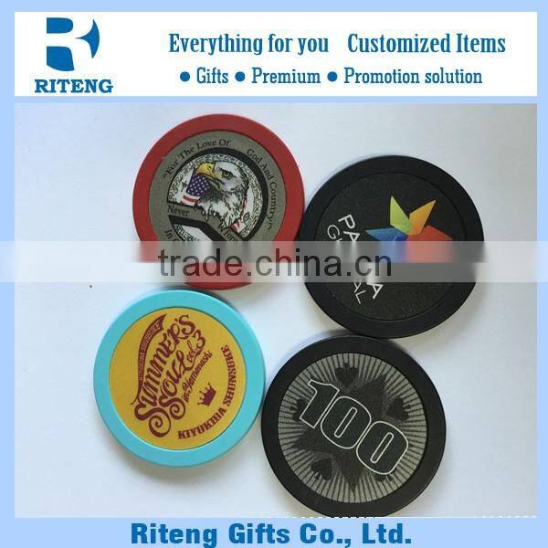 Factory Customized Personalized Unique Poker Chips