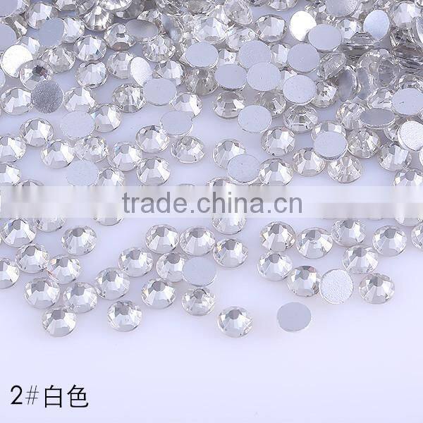 1440pcs SS3-SS40 27 colors for you choose Crystal glass hot fix rhinestones Nail Art Decoration
