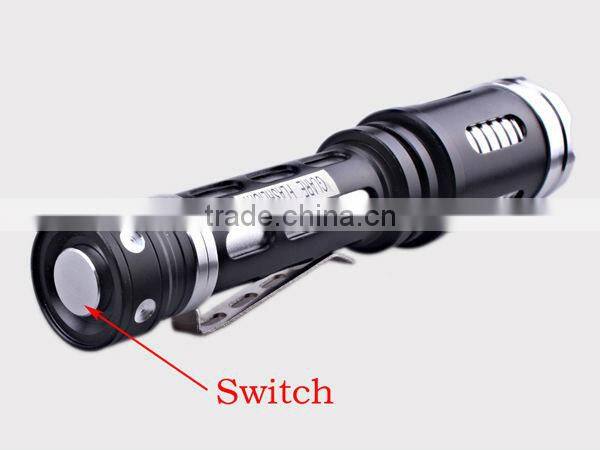 High quality 3W Cree Led Multi-function Police Flashlight