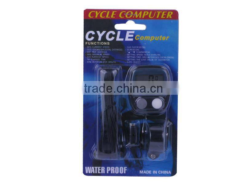 Cheap Portable Waterproof Bicycle Computer With Clock