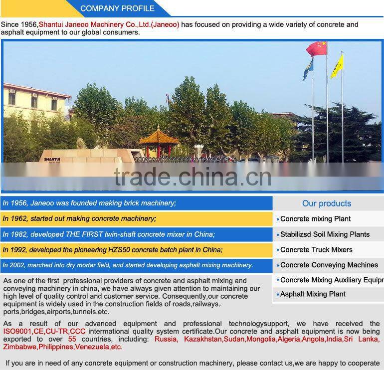 HZN40D Foundation Free shandong concrete mixer