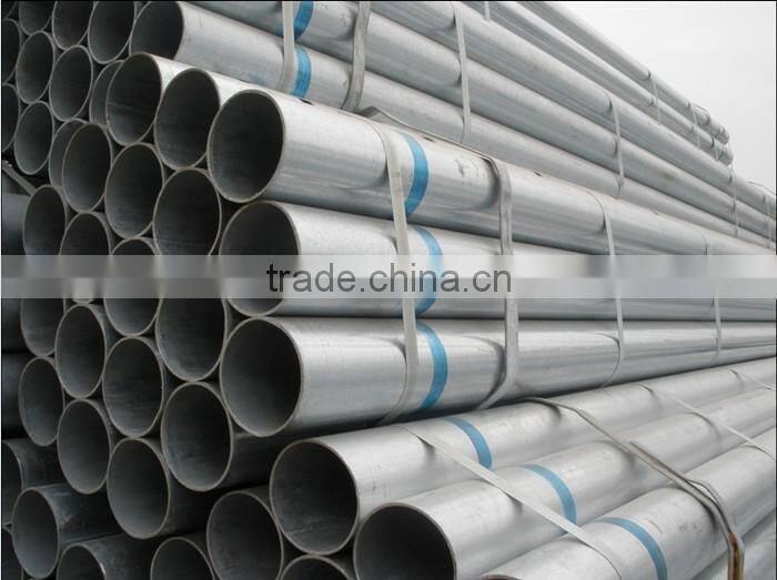 galvanized seamless steel pipe for construction