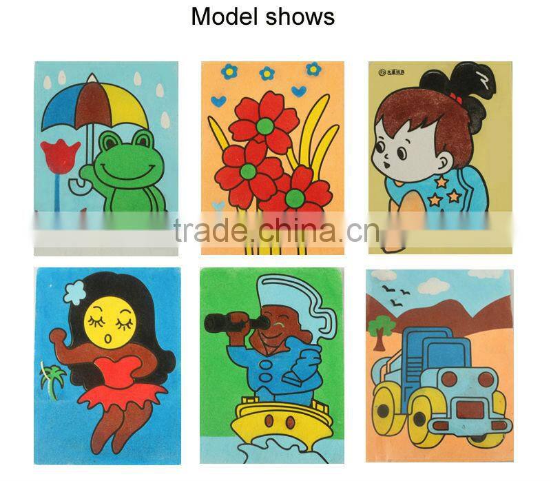 New design colorful sand art, sand art supplies, sand art kits