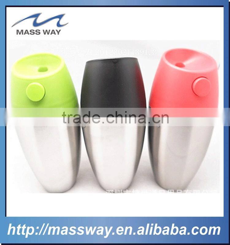 Custom food grade kids student aluminum vacuum cup