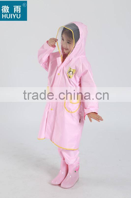 OEM factory customized raincoat baby rainsuit wateproof breathable