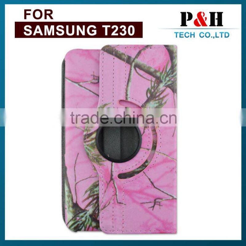 Galaxy Tab 4 7.0 Leather Cover,360 Rotating PU Leather Case for Samsung Galaxy Tab 4 T230 Stand Cover