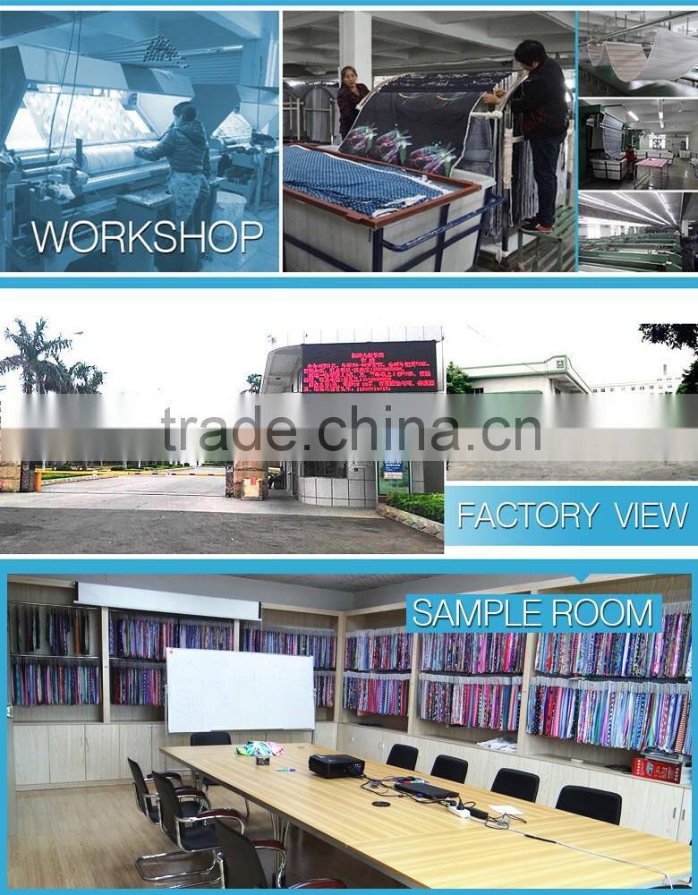 stretch fabric for swimwear with abstract printing