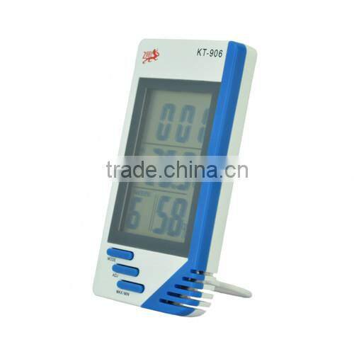 High Quality Newest KT906 indoor/outdoor thermometer Indoor temperature and indoor humidity display
