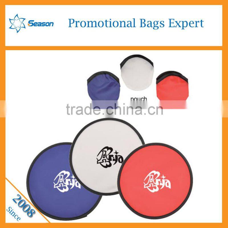 Advertising sport flying toy gift Custom design Wholesale dog o soar fodable frisbee fan