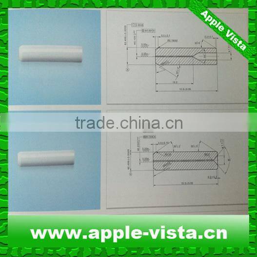 Standard ST SC LC type ceramic tube for Fiber Optic Component