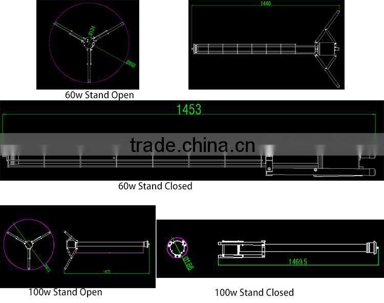 Low consumption practical no blinking outdoor flood light 20w