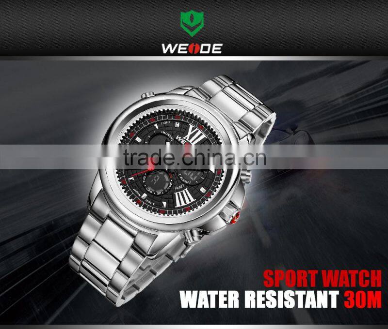China Watch Factory Analog Lcd 30M Waterproof Watch Sport Men Smart Watch WH3408
