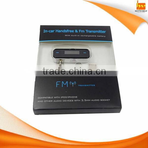 for mobile phone, MP3 player Universal Wireless in car FM Transmitter