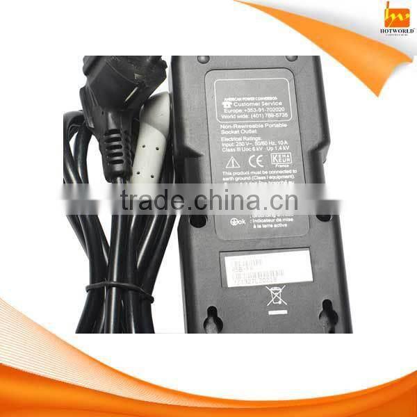 French 250v power strip surge protector